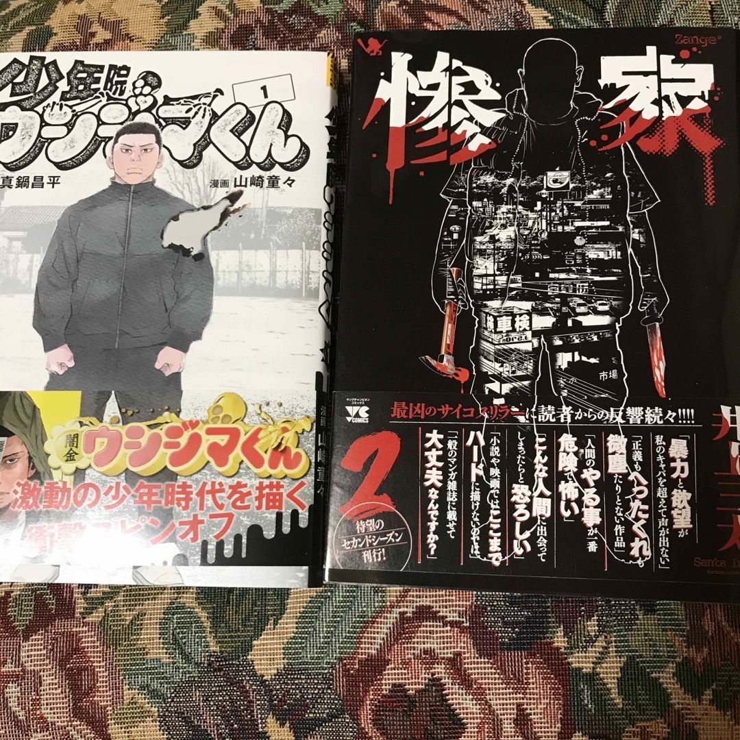 「少年院ウシジマくん １」「惨家 2」【値下げ価格・バラ売り不可・匿名配送】 エンタメ/ホビーの漫画(青年漫画)の商品写真