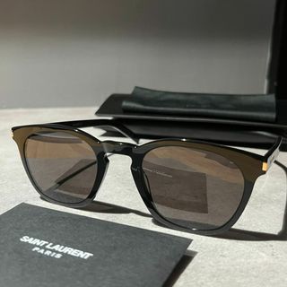 サンローラン(Saint Laurent)の新品 サンローラン SL28 SLIM 001 メガネ サングラス(サングラス/メガネ)