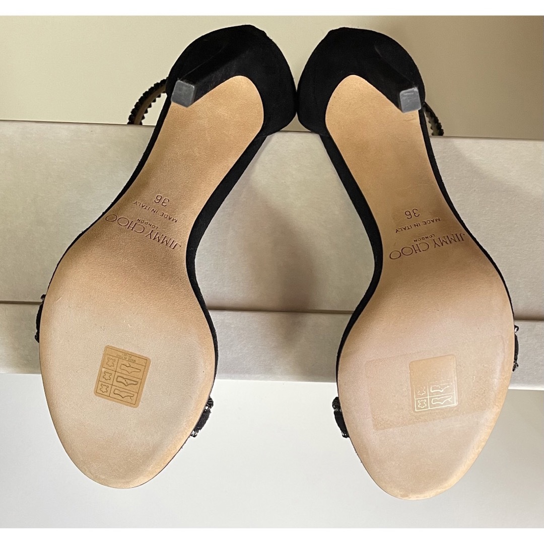 28900円 JIMMY CHOO - 新品 ジミーチュウ オープントゥサンダル 28900円 JIMMY CHOO - 新品 ジミーチュウ オープントゥサンダル