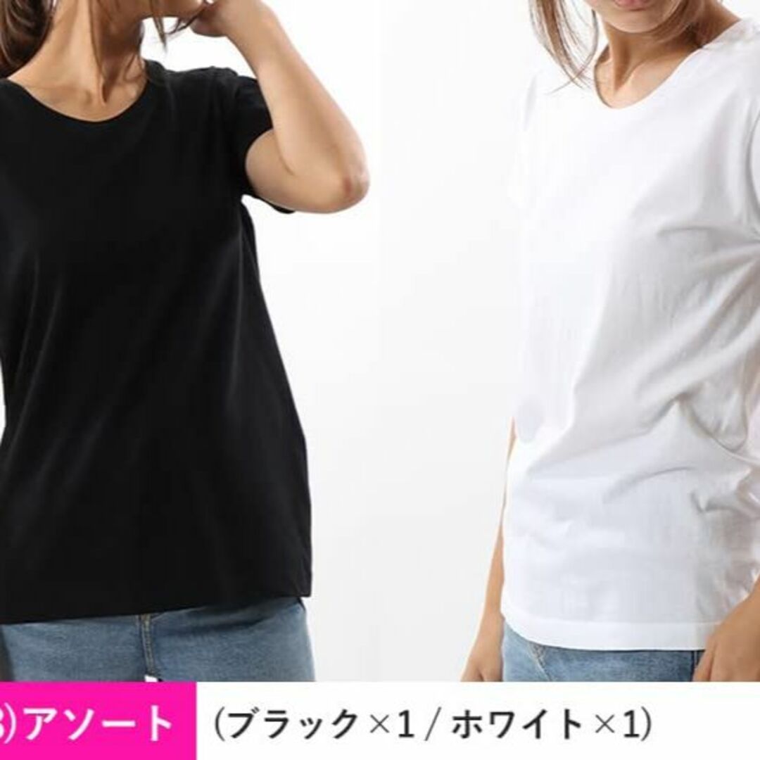 ヘインズ Tシャツ2枚組 綿100% ジャパンフィット 5.3オンス 2P Ja 3