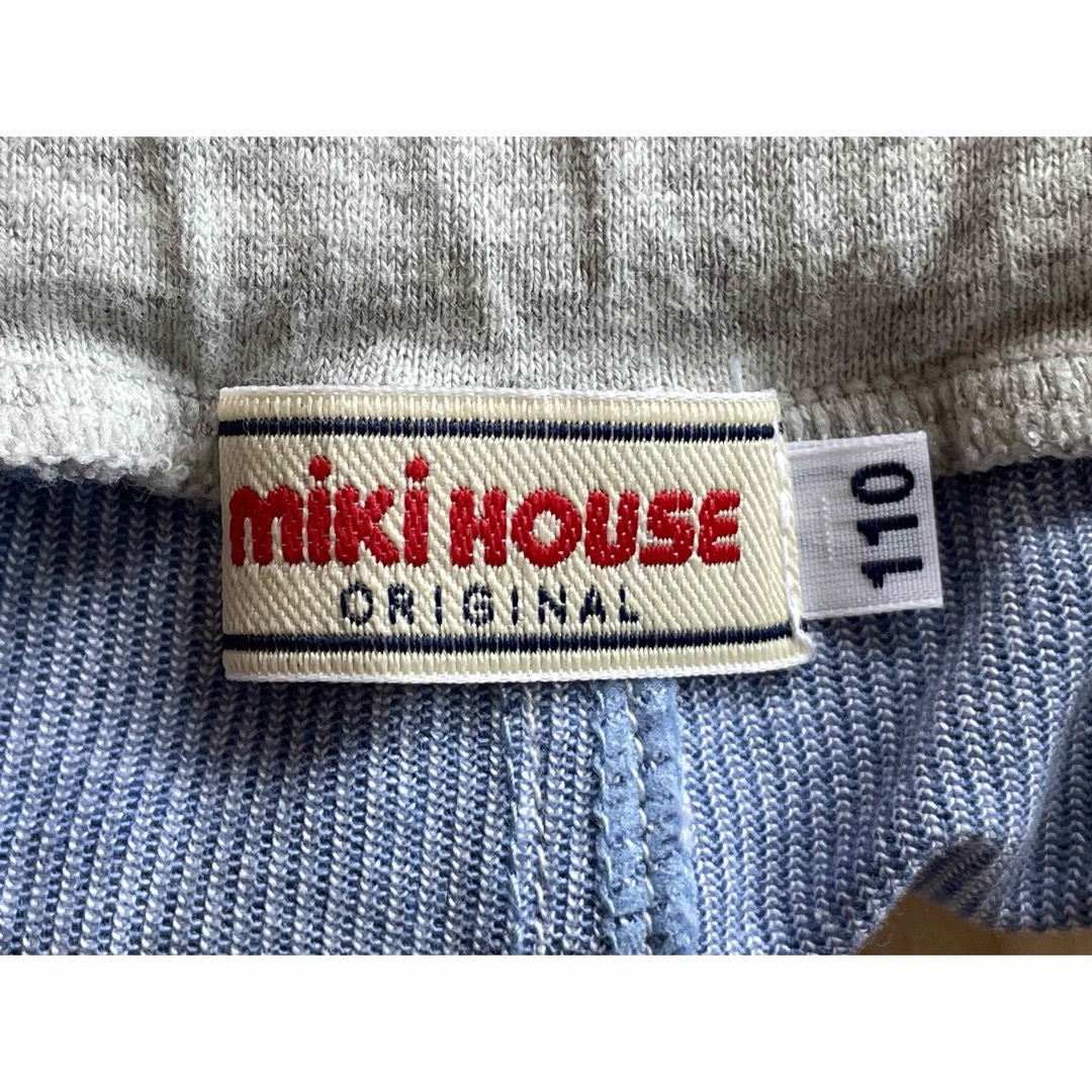 mikihouse(ミキハウス)のmikiHOUSE ミキハウス☆ハーフパンツ　110cm キッズ/ベビー/マタニティのキッズ服男の子用(90cm~)(パンツ/スパッツ)の商品写真