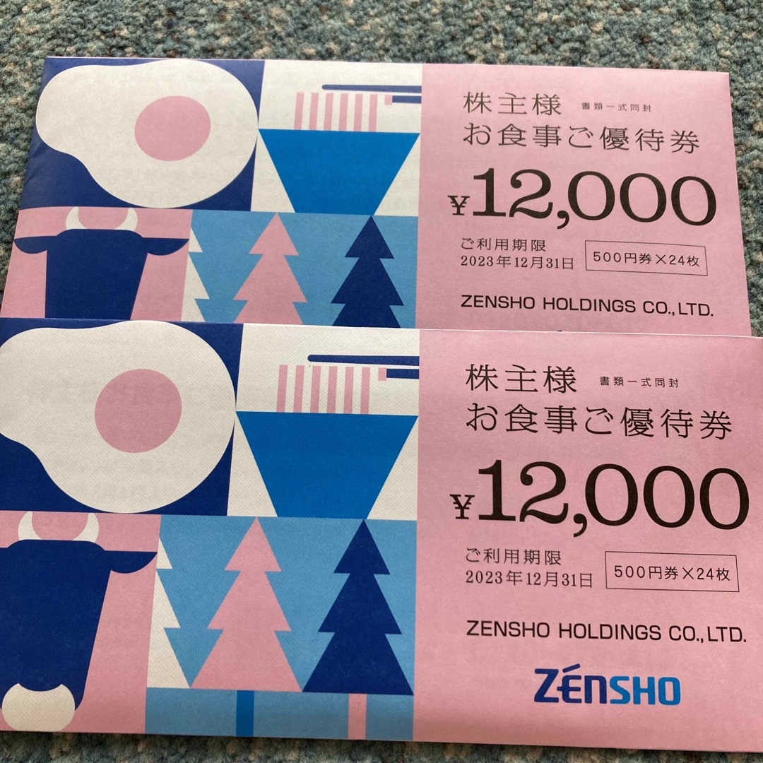 ゼンショーグループ株主優待24,000円分 | www.eyedestination.com