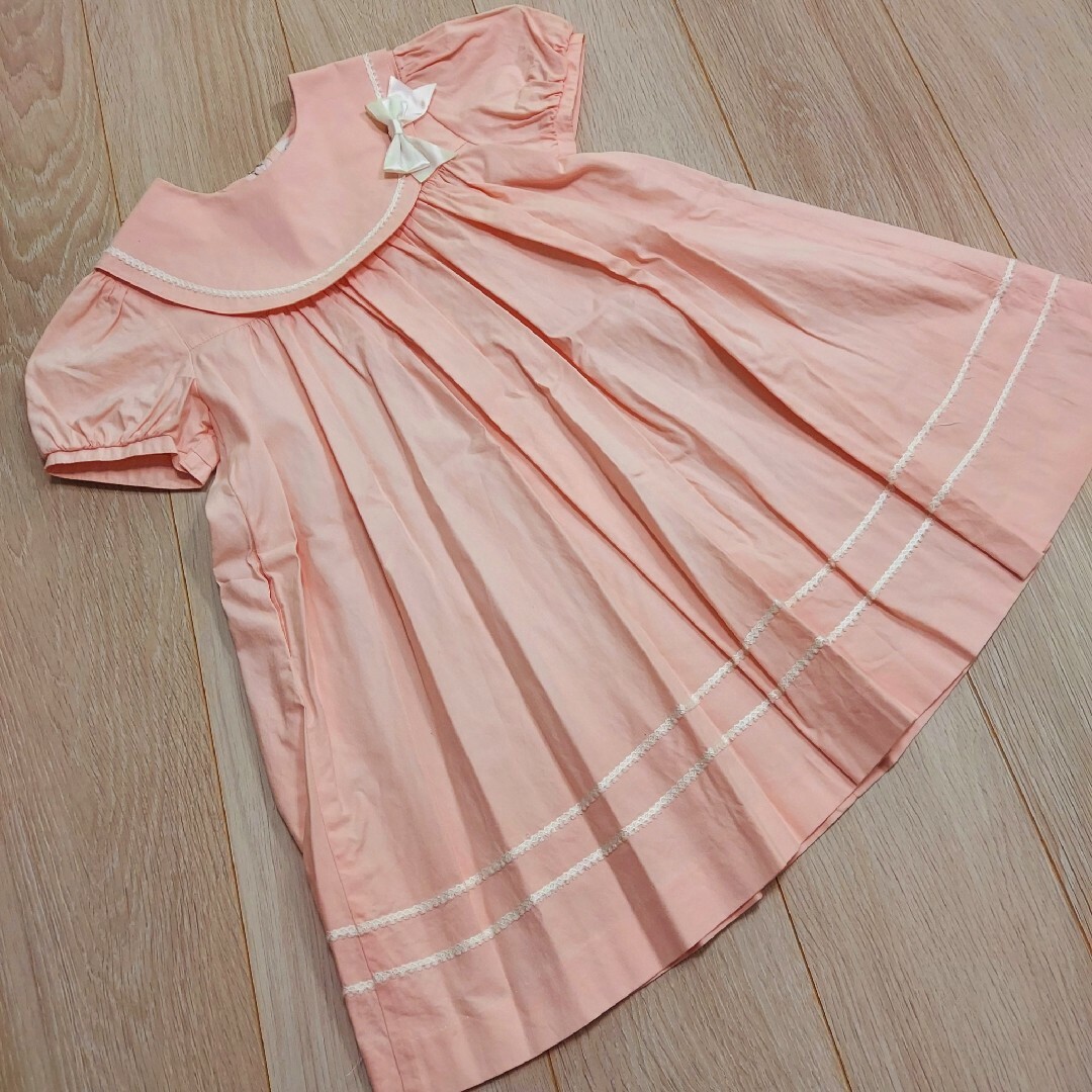 120 Aラインワンピース キッズ/ベビー/マタニティのキッズ服女の子用(90cm~)(ワンピース)の商品写真