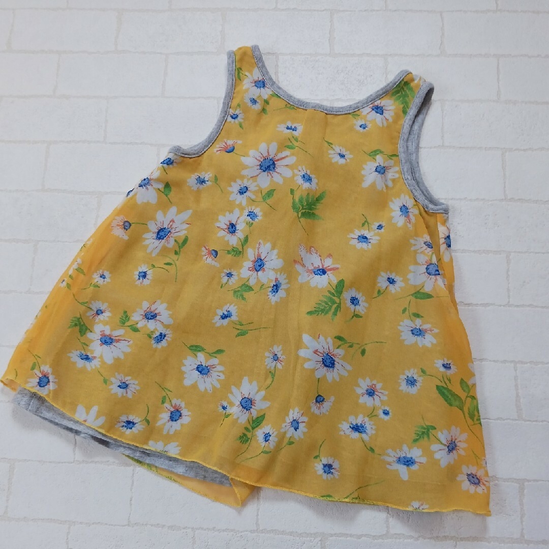 F.O.KIDS(エフオーキッズ)のタンクトップ キッズ/ベビー/マタニティのキッズ服女の子用(90cm~)(Tシャツ/カットソー)の商品写真