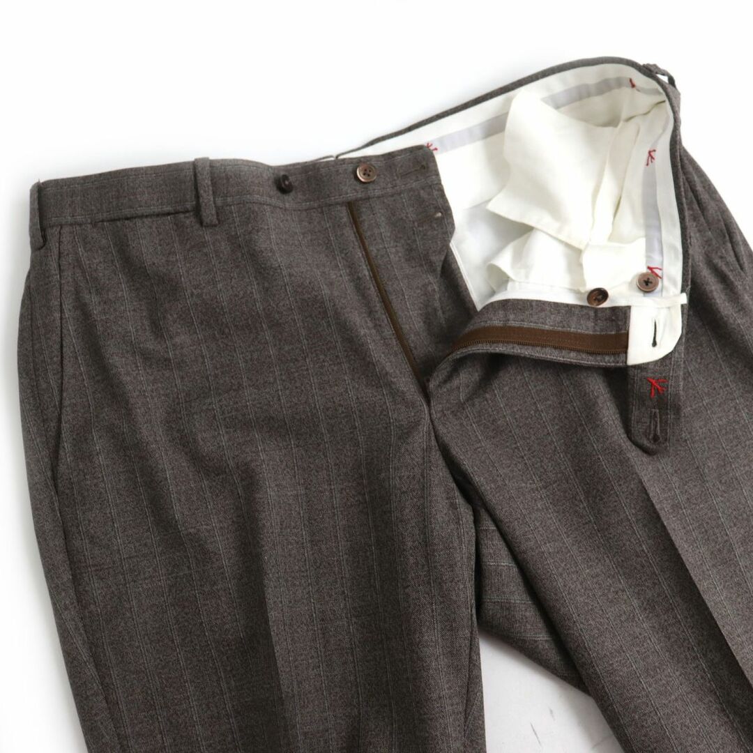 ISAIA - 極美品◇ISAIA イザイア ストライプ柄 ウール100% ダブル