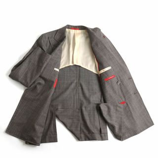 ISAIA - 極美品◇ISAIA イザイア ストライプ柄 ウール100% ダブル