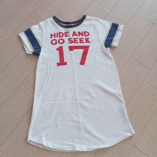 ジャンクストアー(JUNK STORE)のジャンクストアー　Tシャツ　ワンピ　120cm JUNKSTORE(Tシャツ/カットソー)