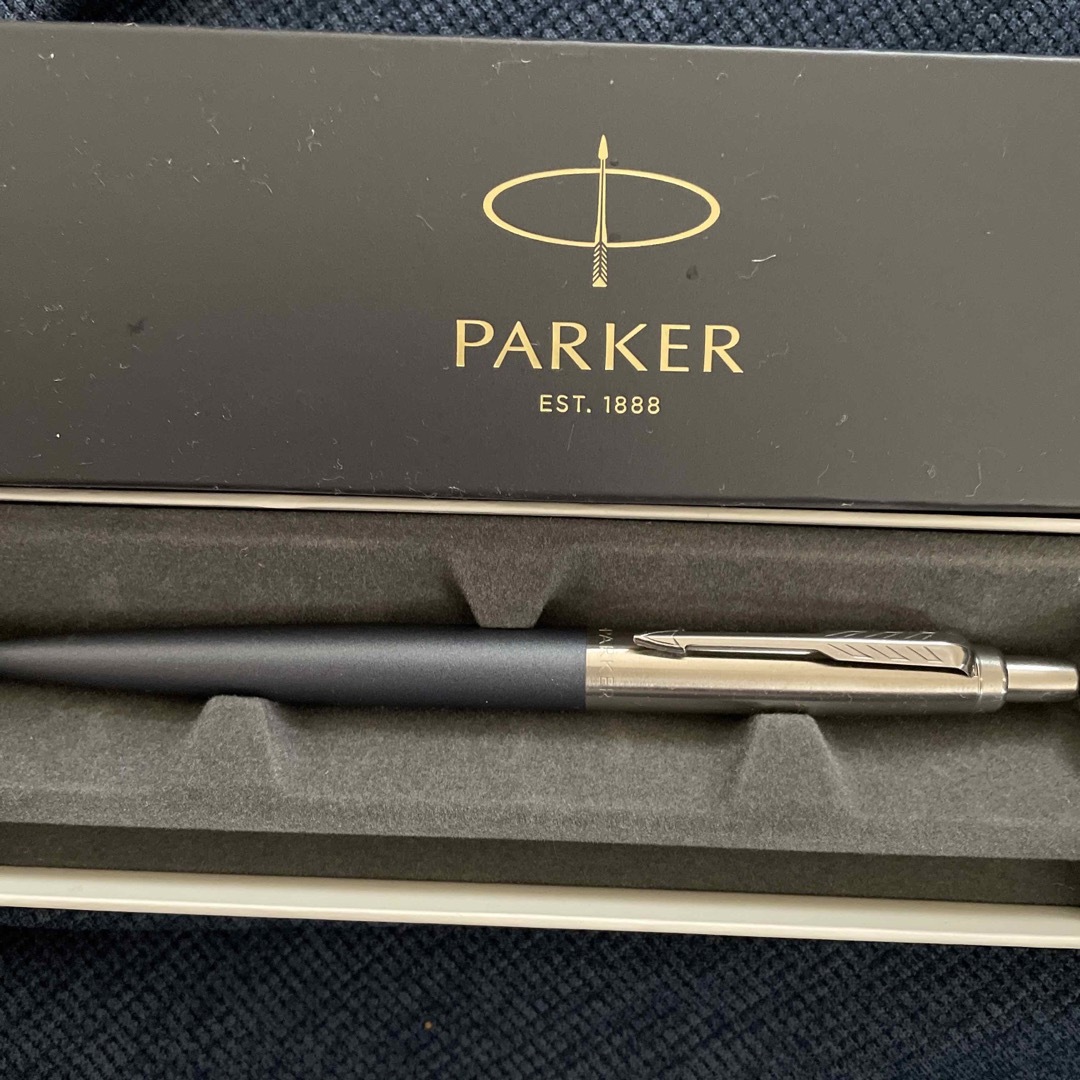 PARKER ジョッターXL ボールペン　マットブルー インテリア/住まい/日用品の文房具(ペン/マーカー)の商品写真