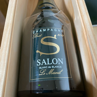 サロン(SALON)のサロン SALON 2012 木箱付き(シャンパン/スパークリングワイン)