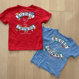 ロデオクラウンズ(RODEO CROWNS)のロデオクラウンズ  半袖セット　S M(Tシャツ/カットソー)