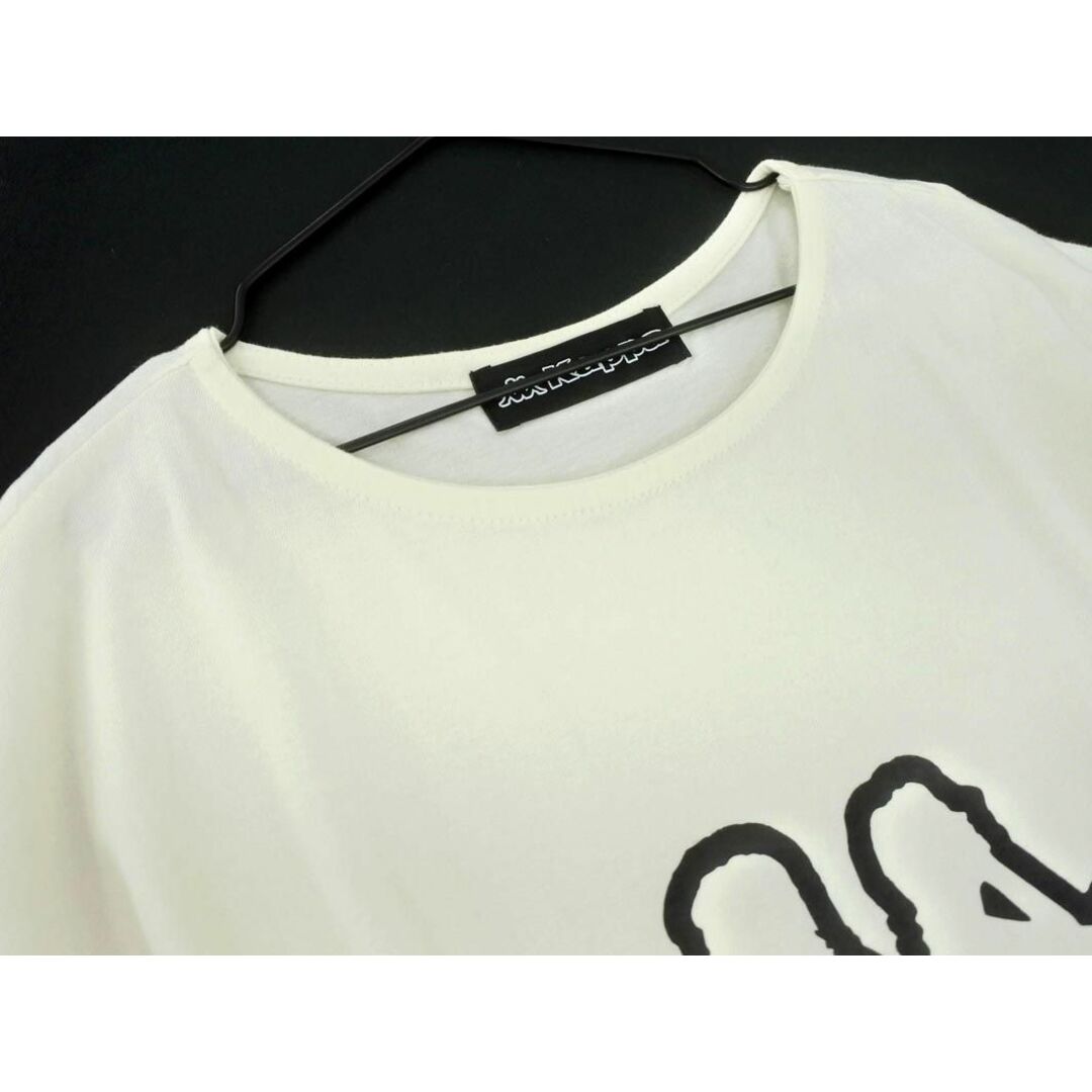 Kappa(カッパ)のkappa カッパ ビッグロゴ フレンチスリーブ Tシャツ カットソー sizeM/オフホワイト ■◆ レディース レディースのトップス(Tシャツ(半袖/袖なし))の商品写真