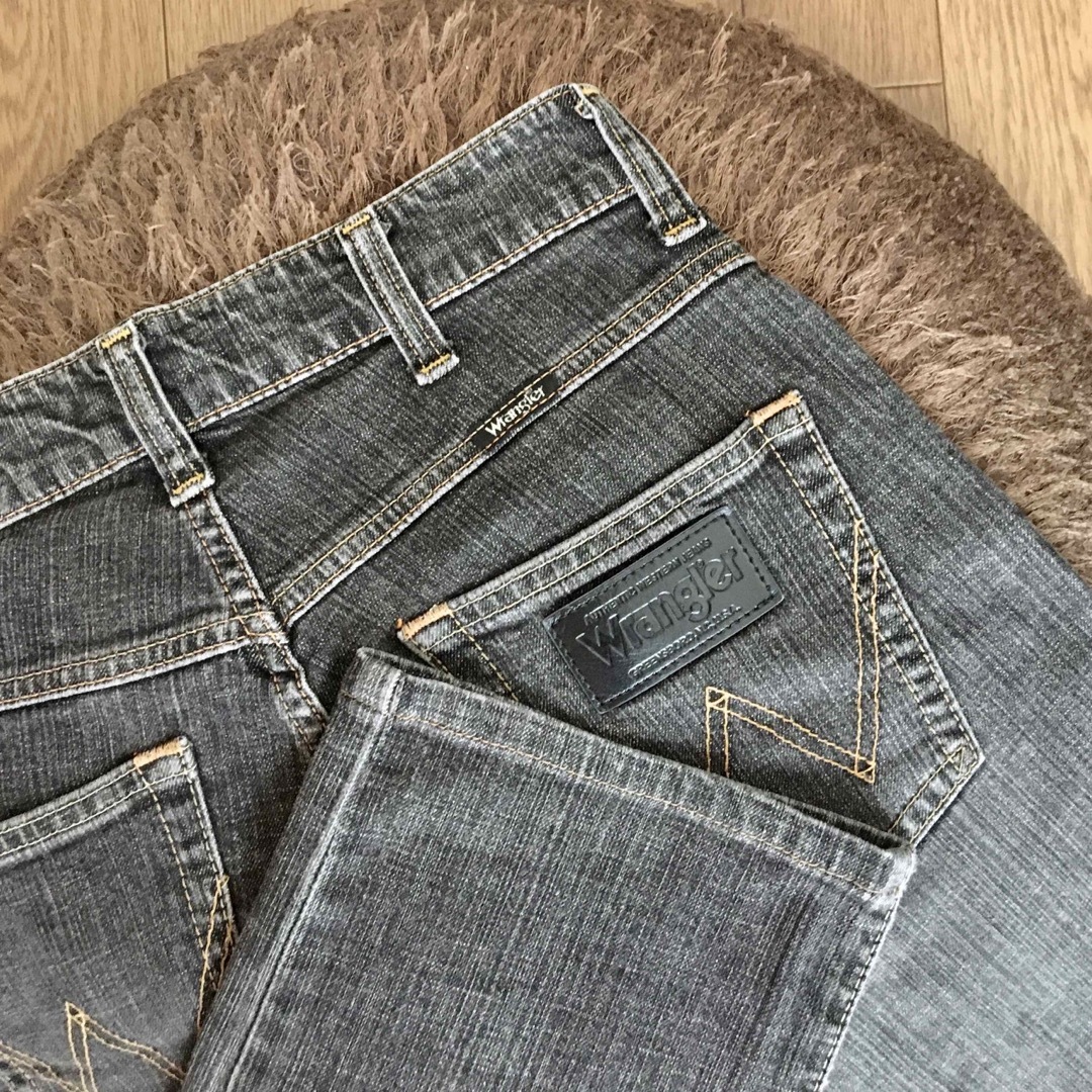 Santa Monica(サンタモニカ)の美品 Wrangler W04233 VINTAGE ストレートデニムパンツ レディースのパンツ(デニム/ジーンズ)の商品写真