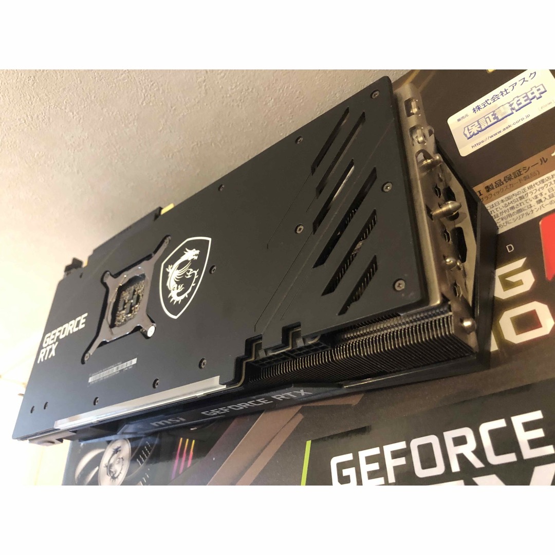 MSI  GeForce RTX 3070 GAMING X TRIO スマホ/家電/カメラのPC/タブレット(PCパーツ)の商品写真