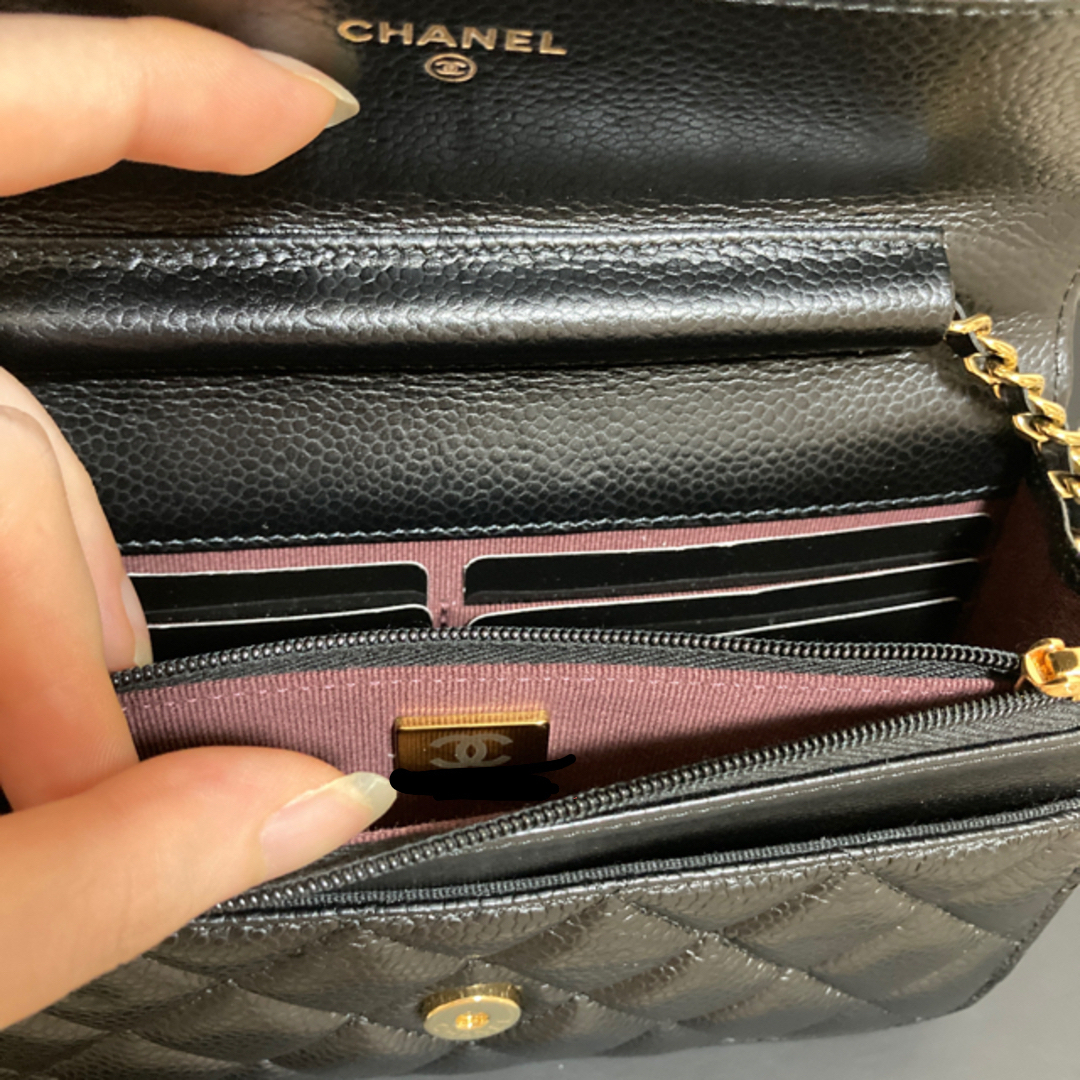 CHANEL(シャネル)のCHANEL シャネル　チェーンウォレット  正規品　美品　 レディースのバッグ(ショルダーバッグ)の商品写真