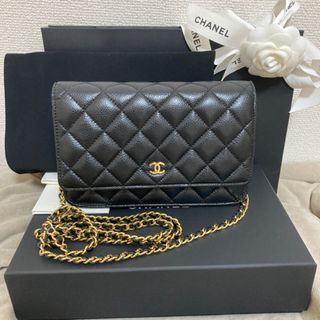 シャネル(CHANEL)のCHANEL シャネル　チェーンウォレット  正規品　美品　(ショルダーバッグ)