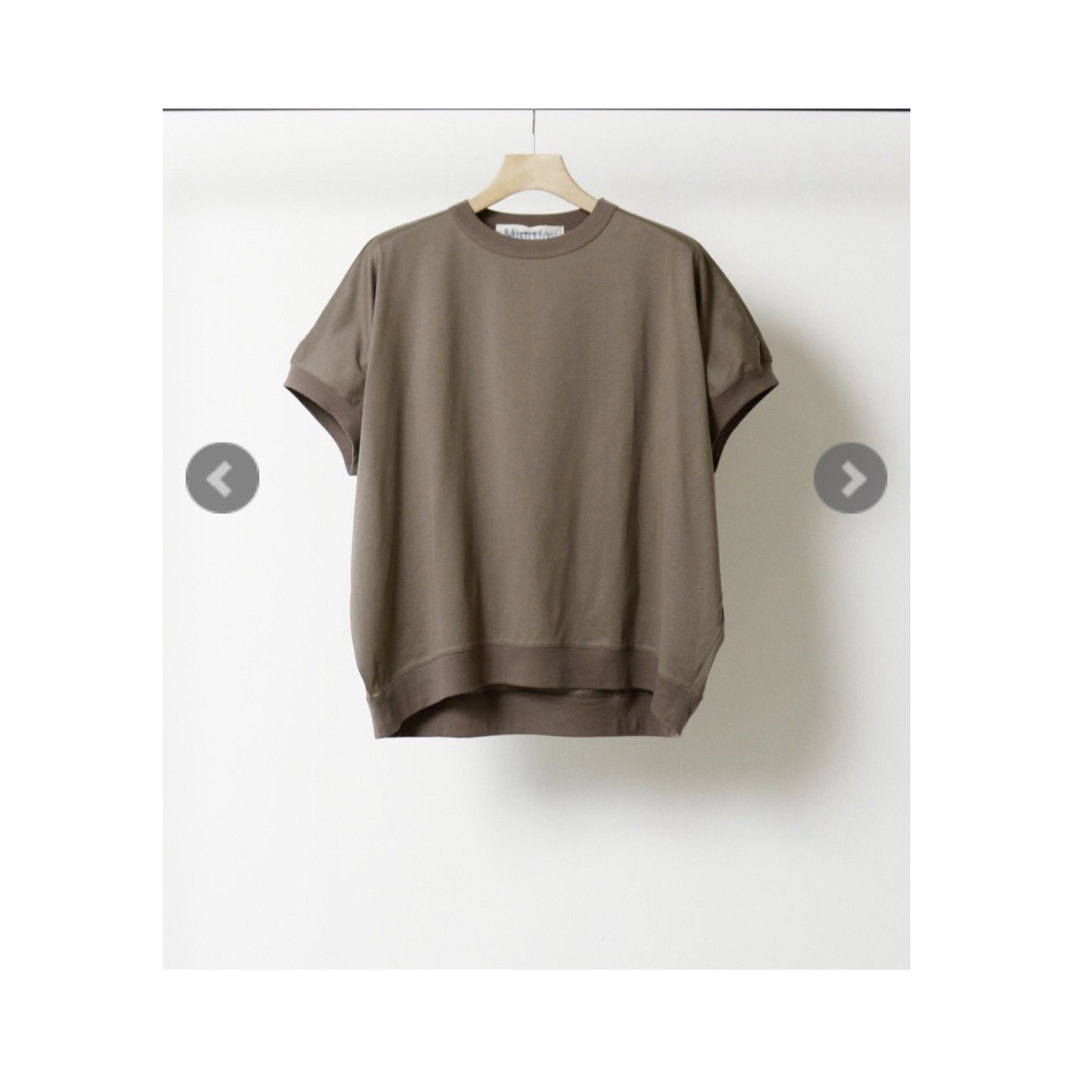 MidiUmi(ミディウミ)のmidiumi ミディウミ　コクーンプルオーバー レディースのトップス(シャツ/ブラウス(半袖/袖なし))の商品写真
