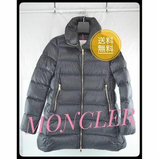 モンクレール(MONCLER)のモンクレール ダウンコート ライトダウン ロング トルシー 黒 1サイズ(ダウンジャケット)