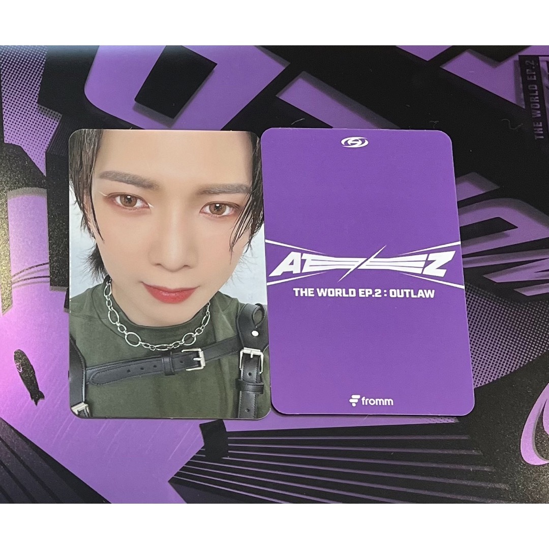 ATEEZ OUTLAW fromm storeトレカ ヨサン【523】 | フリマアプリ ラクマ