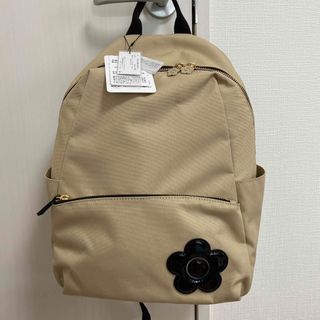 マリークワント(MARY QUANT)のマリークワント　リュック　ベージュ(リュック/バックパック)