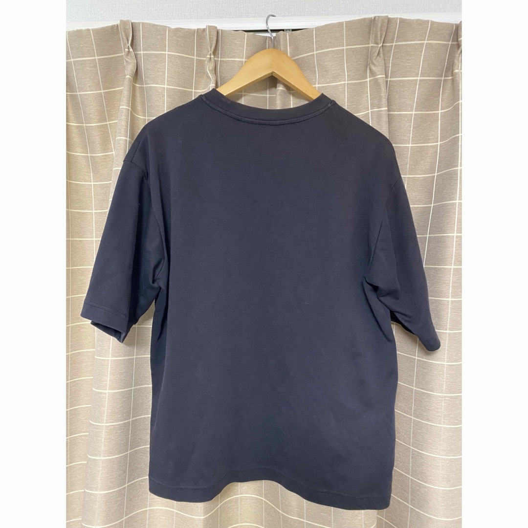 UNIQLO(ユニクロ)のUNIQLO エアリズムコットンオーバーサイズTシャツ メンズL メンズのトップス(Tシャツ/カットソー(半袖/袖なし))の商品写真