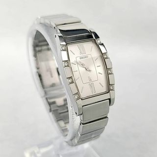 SEIKO - ☆美品稼働品 SEIKO ルキア ダイヤベゼル シルバー文字盤 8P