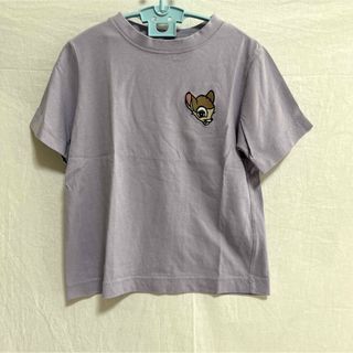 ジーユー(GU)の120㎝　GU ジーユー　ディズニー　バンビTシャツ(Tシャツ/カットソー)