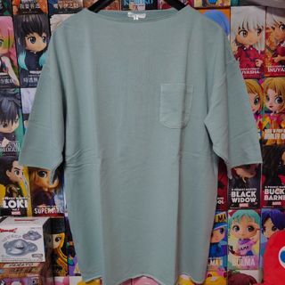 ☆VERTEX&Co. スタイリッシュ ボートネック 半袖 Tシャツ 新品XL☆(Tシャツ/カットソー(半袖/袖なし))