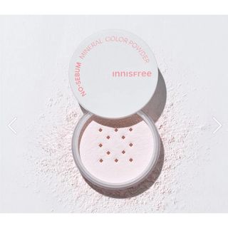 イニスフリー(Innisfree)のイニスフリー ノーセバム ミネラル　カラー　パウダー　フェイス　ピーチ　5g(フェイスパウダー)