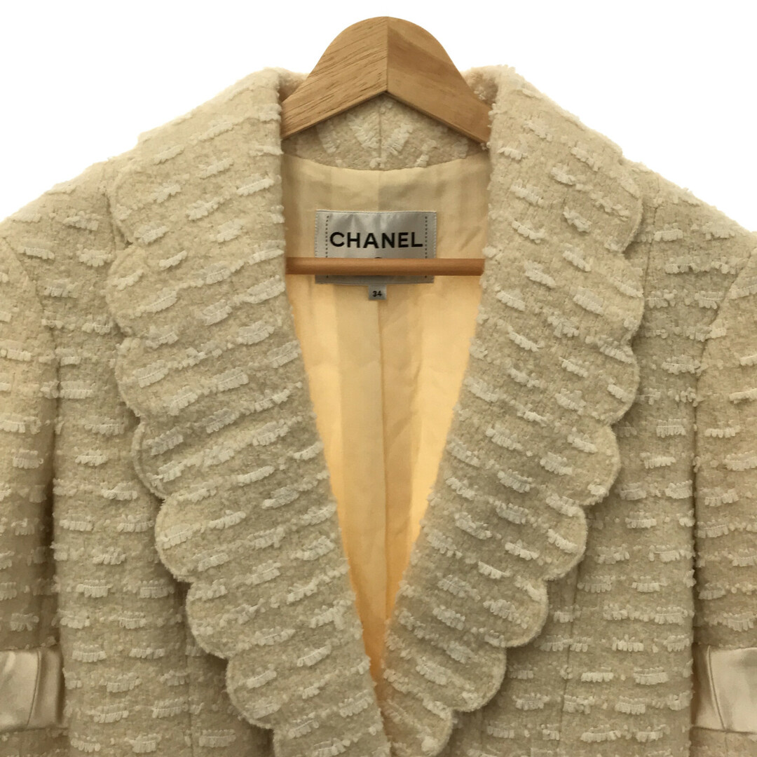 CHANEL - シャネル ツイードジャケット+スカート セットアップの通販