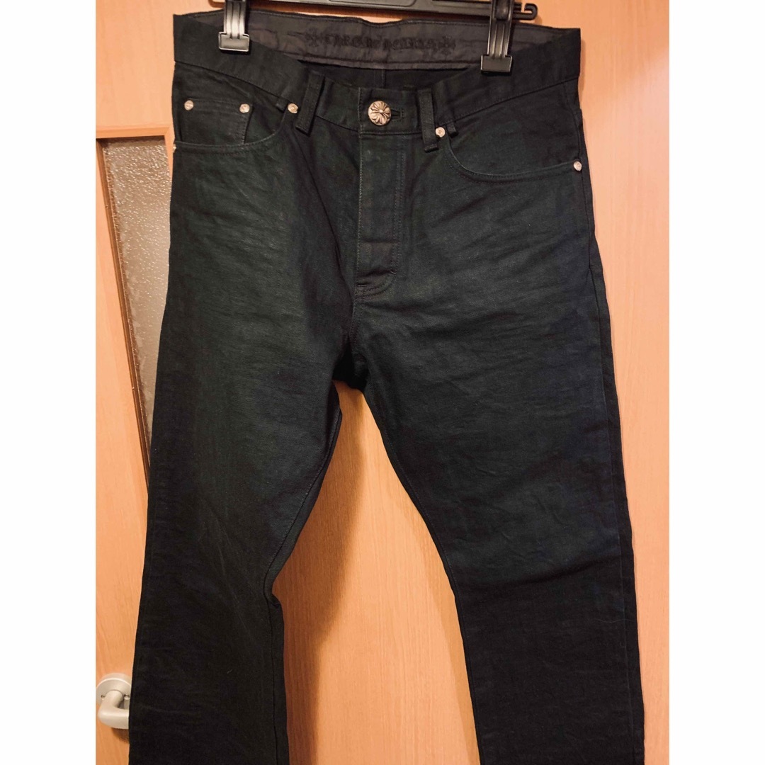 Chrome Hearts(クロムハーツ)のChrome Hearts Denim Pants 黒 31 メンズのパンツ(デニム/ジーンズ)の商品写真