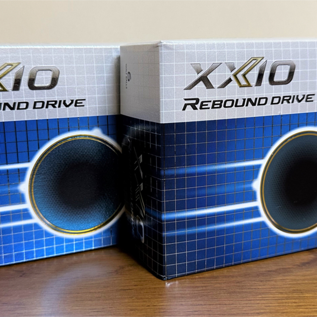 XXIO(ゼクシオ)のXXIO REBOUND DRIVE ６個入り×20＝ 120個セット! チケットのスポーツ(ゴルフ)の商品写真