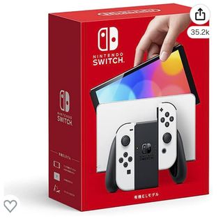 ニンテンドースイッチ(Nintendo Switch)のNintendo Switch 有機ELホワイト(家庭用ゲーム機本体)