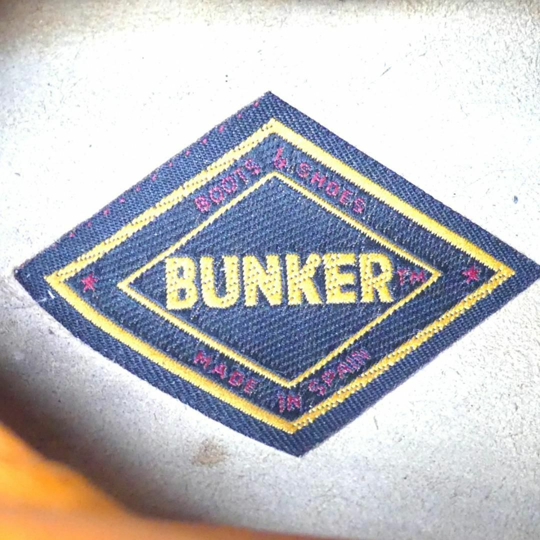 スペイン製 ブーツ 25.5 本革 メンズ BUNKER バンカー HH9069