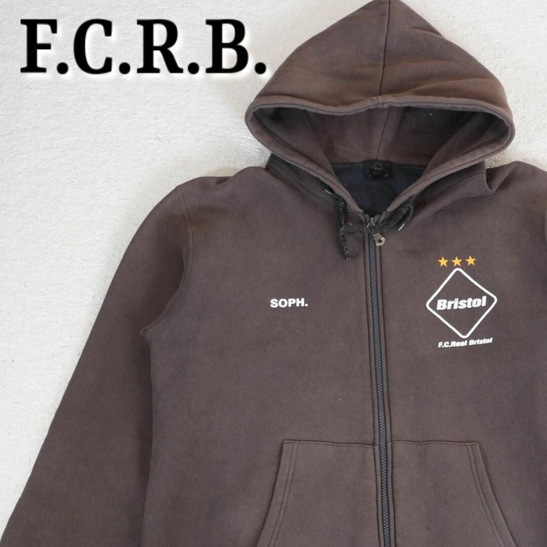 F.C.R.B. - 初期 F.C.R.B. フルジップ スウェット パーカー ブラック ...