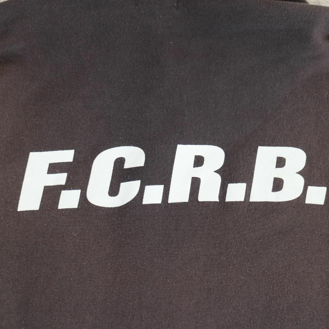 初期 F.C.R.B. フルジップ スウェット パーカー ブラック 2000 L 6