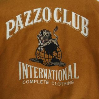 pazzo club ヴィンテージ 日本製 スタジャン 刺繍 古着 メンズの通販