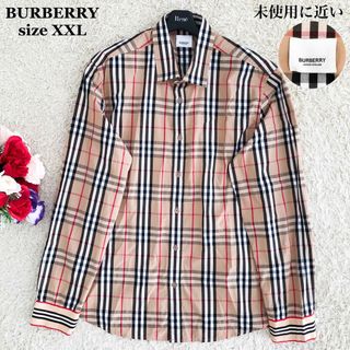 BURBERRY - 未使用級 現行 大きいサイズ2XL バーバリー シャツ ノバ