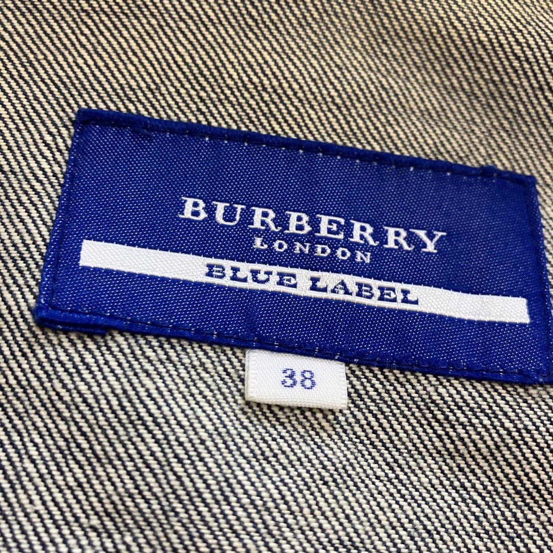 BURBERRY BLUE LABEL - バーバリーブルーレーベル デニムジャケット G