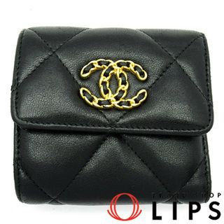 CHANEL - シャネル シャネル19 スモールフラップウォレット AP1064