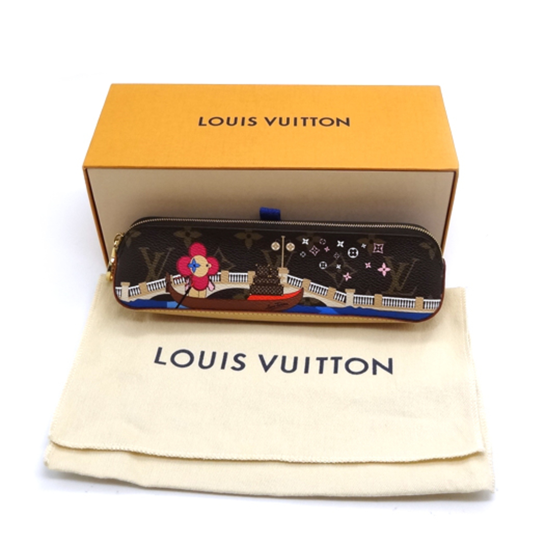 LOUIS VUITTON(ルイヴィトン)のルイ ヴィトン トゥルース ヴィヴィエンヌ エリザベット ペンケース モノグラム ブルー GI0413 レディースのファッション小物(その他)の商品写真