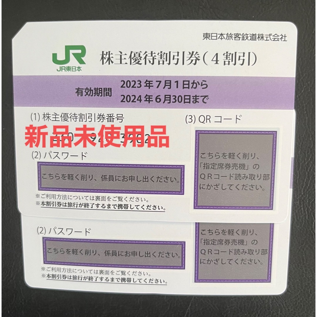 JR - JR東日本株主優待券 2枚の通販 by カズ's shop｜ジェイアールなら ...