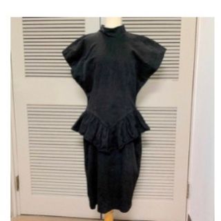 Vintage cotton dress(ひざ丈ワンピース)