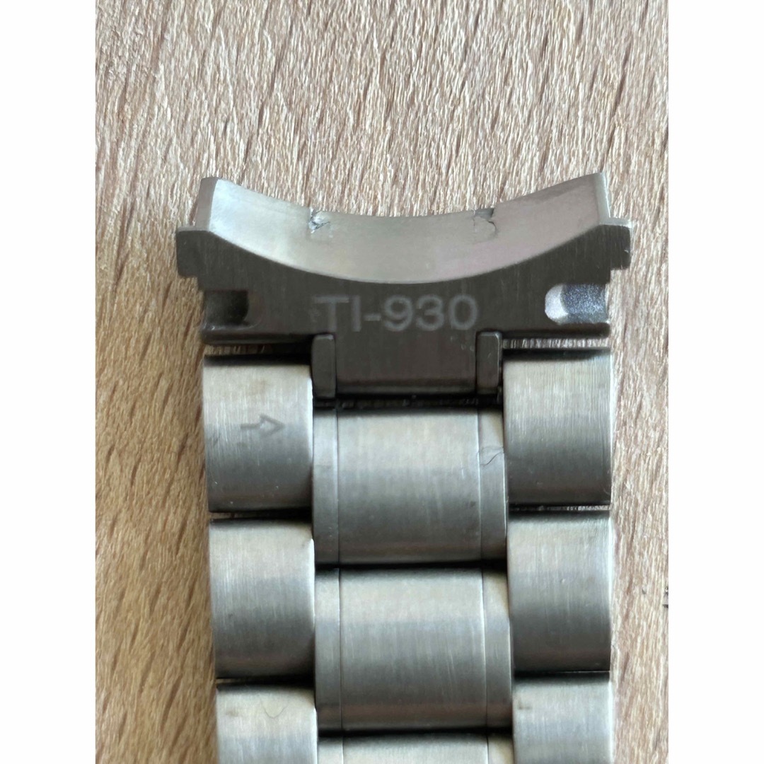 OMEGA(オメガ)のオメガ　チタン　ブレスレット　ベルト メンズの時計(金属ベルト)の商品写真