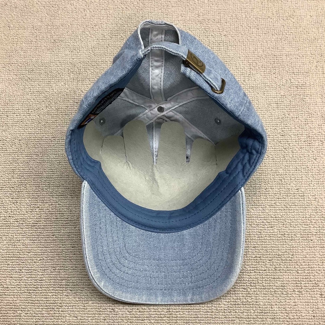 newhattan(ニューハッタン)のニューハッタン キャップ  帽子 メンズレディースキッズ  ライトブルー白 2個 レディースの帽子(キャップ)の商品写真