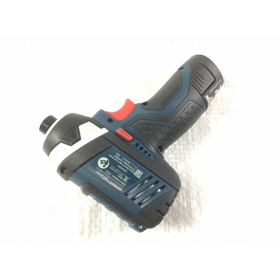 ☆未使用品☆BOSCH ボッシュ 10.8V コードレス インパクトドライバ GDR10.8-LIN バッテリー2個(10.8V 2.0AH) 充電器セット 74771