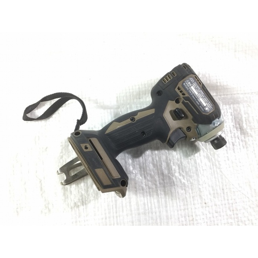 ☆比較的綺麗☆限定色 makita マキタ 14.4V 充電式インパクトドライバ TD160D 茶/オーセンティックブラウン 充電器 ケース付 74824 4