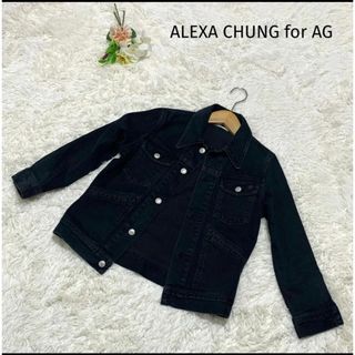 アレクサチャン(ALEXA CHUNG)の美品　ALEXA CHUNG for AG デニムジャケット(Gジャン/デニムジャケット)