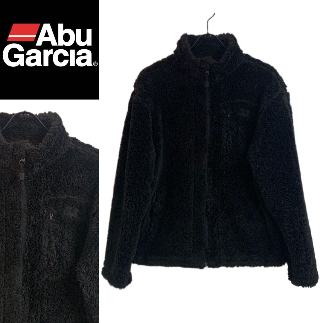 Abu Garcia アブガルシア フリース フリースジップジャケット ブラック