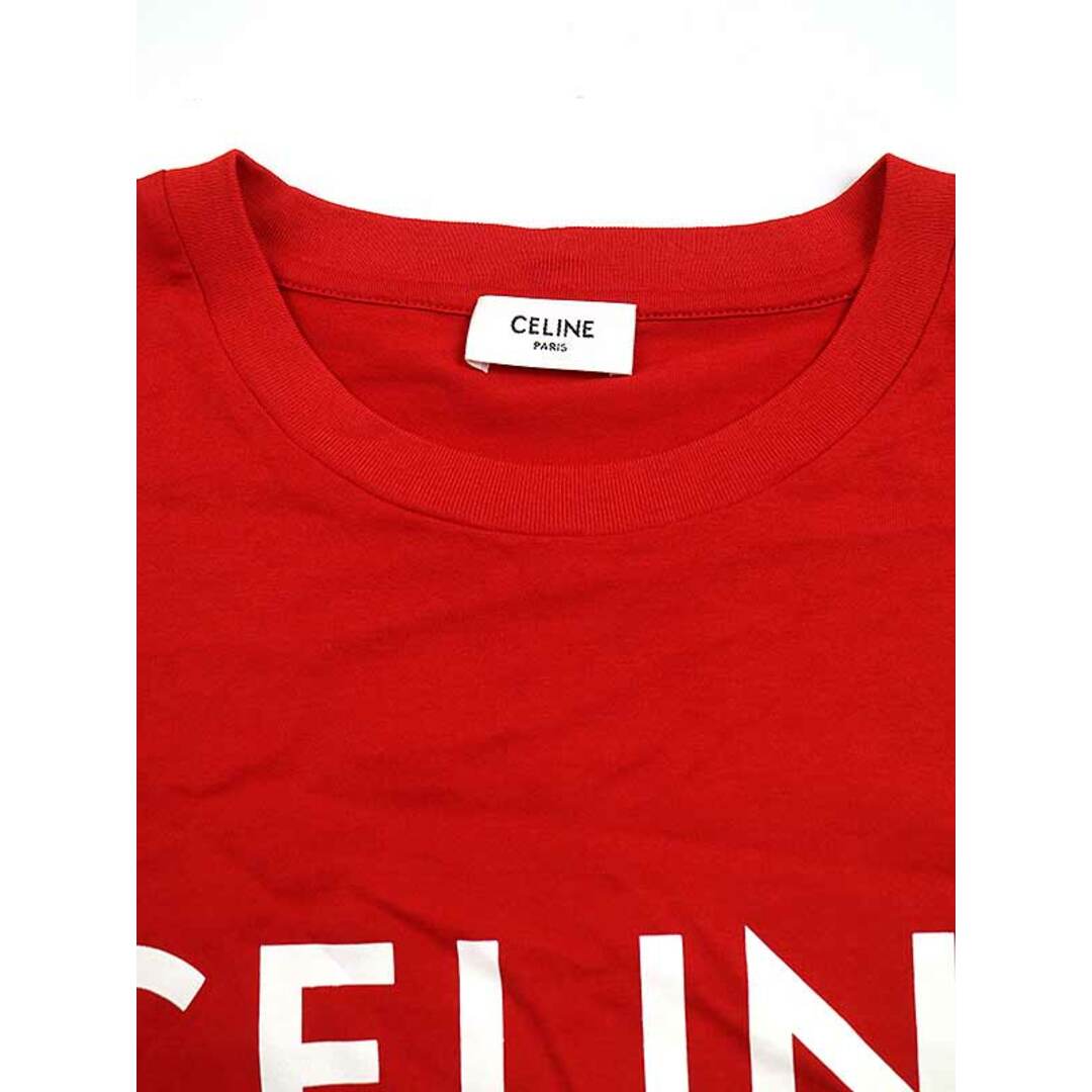 celine(セリーヌ)のセリーヌ ロゴプリントクロップドTシャツ レディースのトップス(Tシャツ(半袖/袖なし))の商品写真