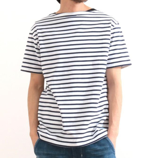 オーシバル(ORCIVAL)のORCIVAL ボートネックボーダーtシャツ(Tシャツ/カットソー(半袖/袖なし))